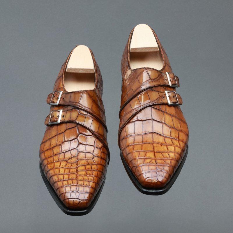 Alexander Double Monk Strap Shoes