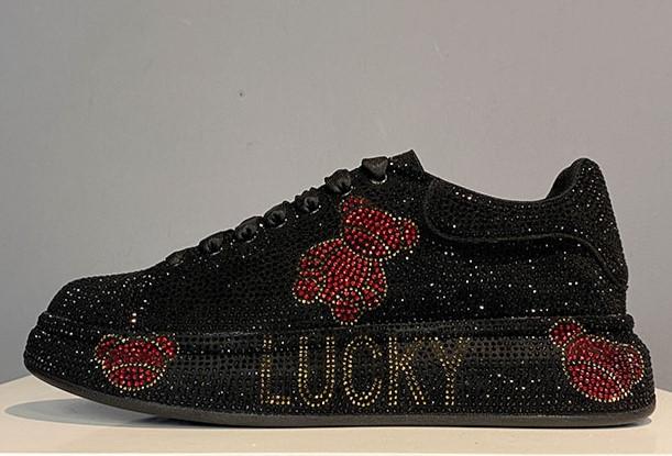 BEAR RHINESTONE SHOES