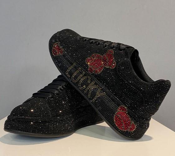 BEAR RHINESTONE SHOES