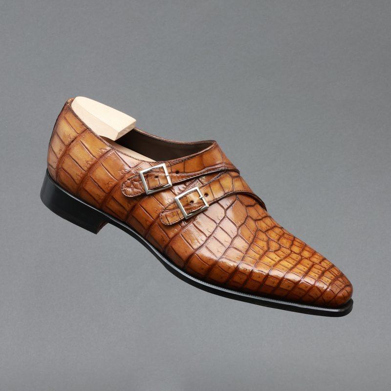 Alexander Double Monk Strap Shoes