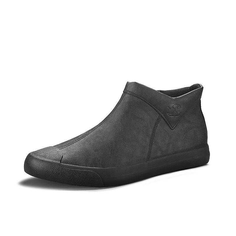 Men's High Top Leather Boots