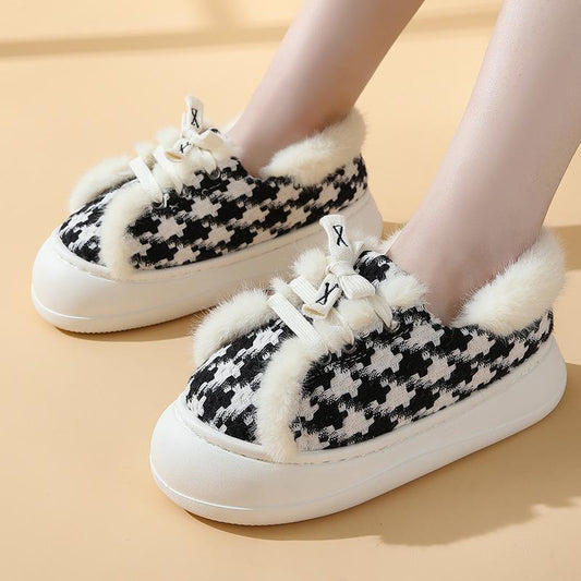 🔥CHRISTMAS Offer 49% OFF🔥THICK SOLE NON-SLIP WOOLEN COTTON SHOES