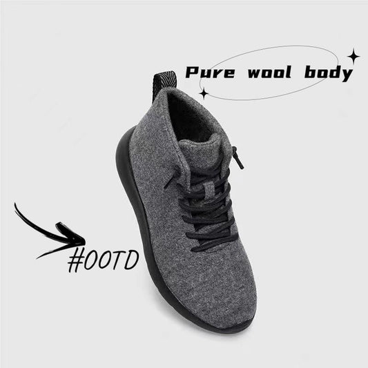 WOOL BREATHABLE HIGH TOP SHOES