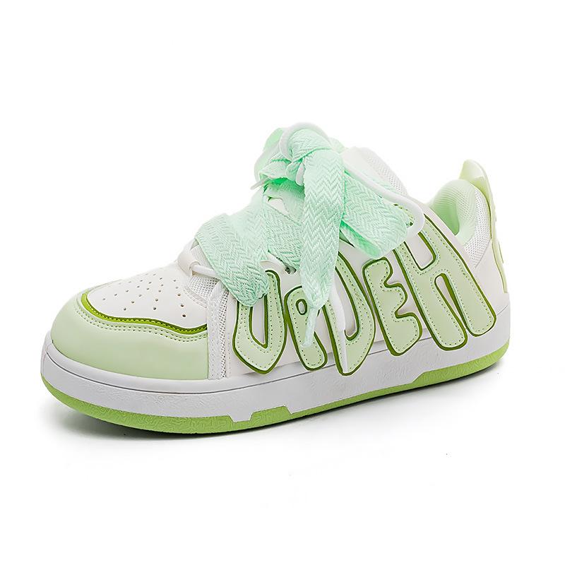 3D LETTER PLATFORM CASUAL SHOES