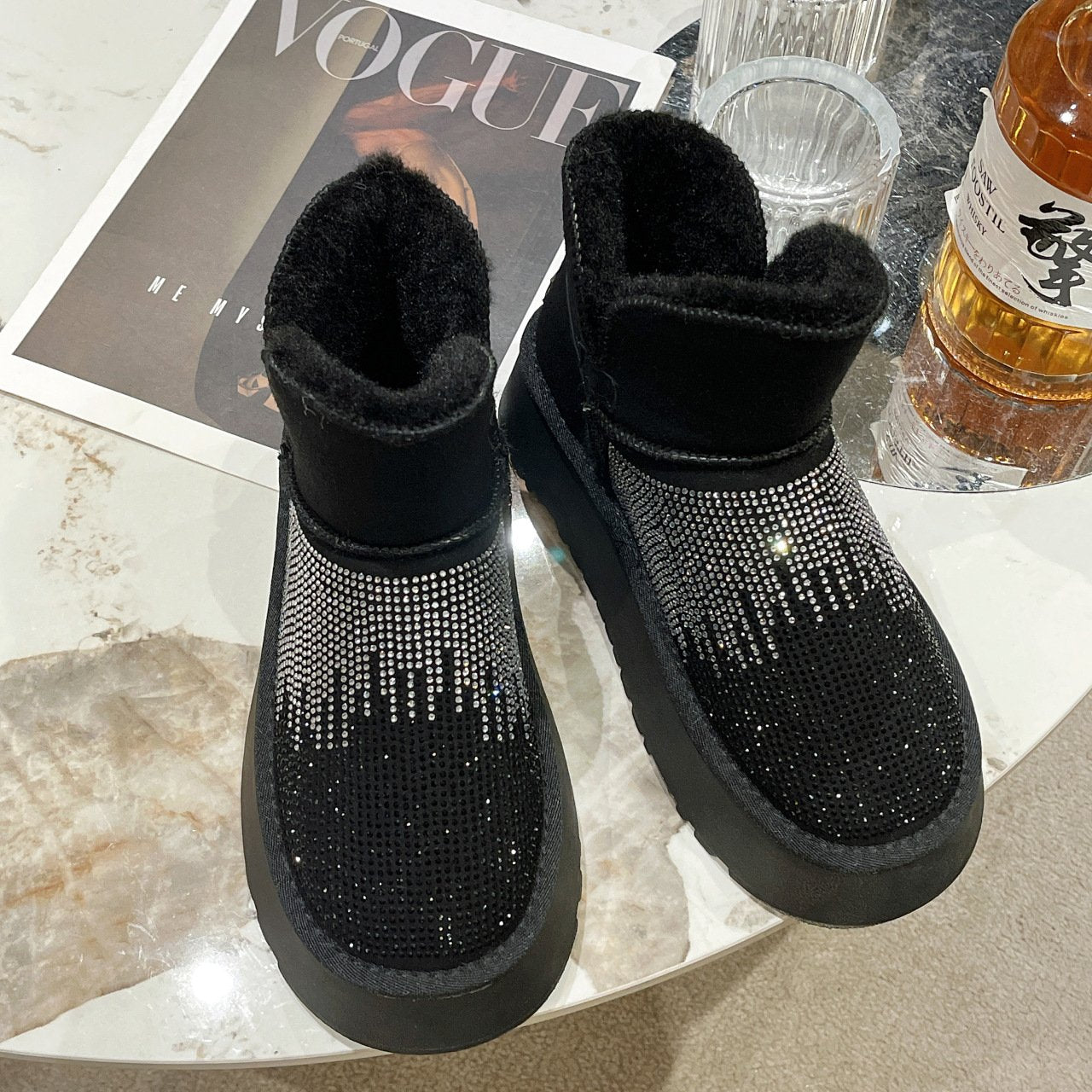 🔥CHRISTMAS Offer 49% OFF🔥RHINESTONE SNOW BOOTS