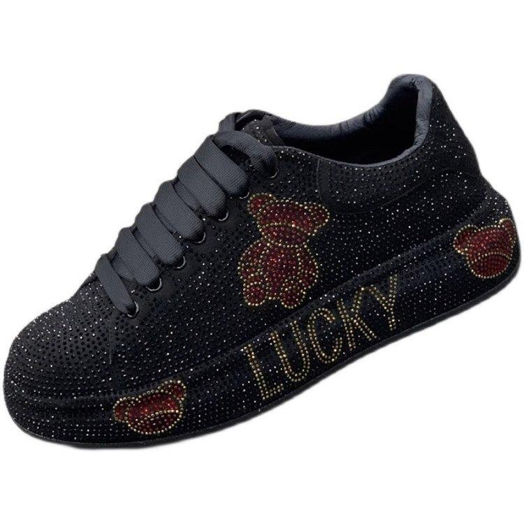 BEAR RHINESTONE SHOES