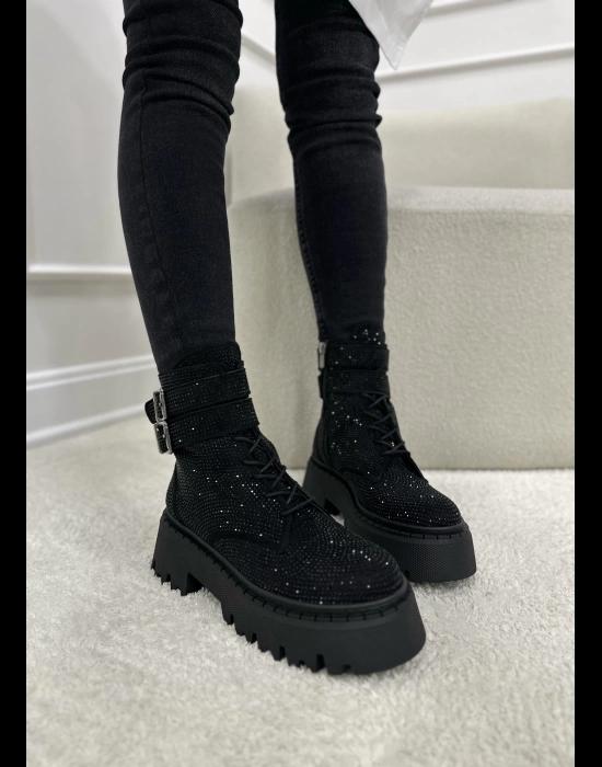 VELCRO RHINESTONE BOOTS