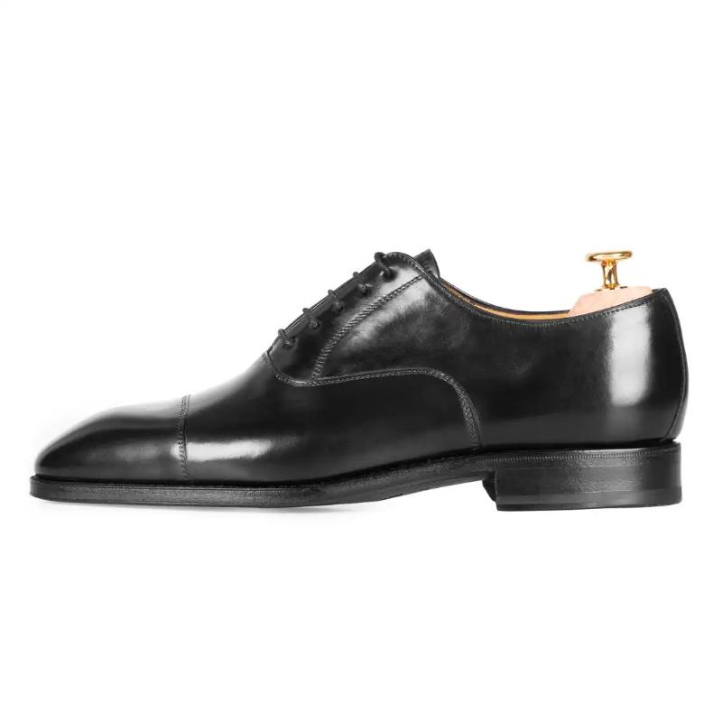 Men's Leather Formal Leather Shoes - Black - Standard Size