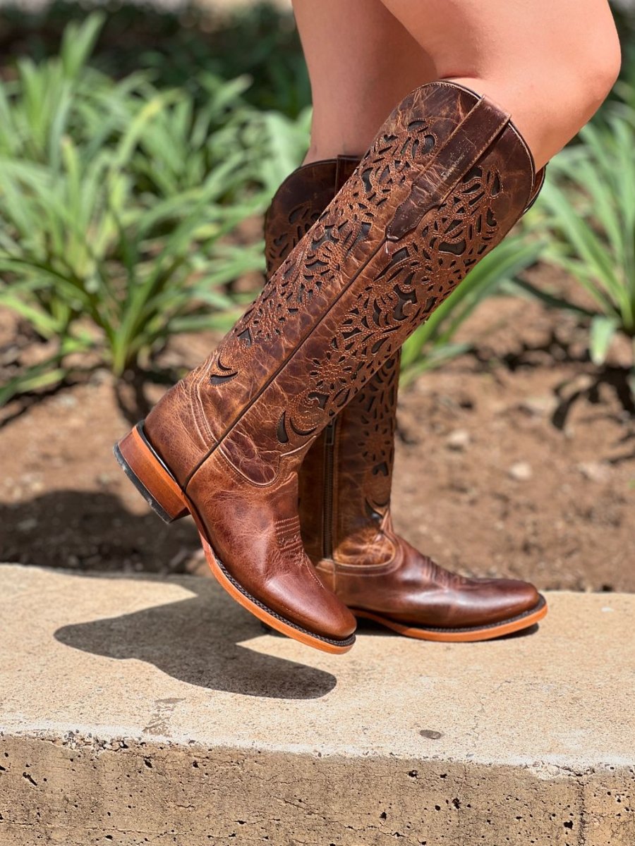 Classic Western Cowboy Women's Cowboy Boots - Brown