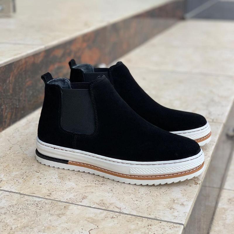 Men's Leather Ankle Boots