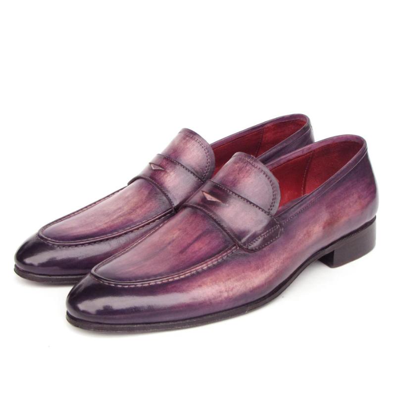 Men's Formal Wear Classic Purple Loafers