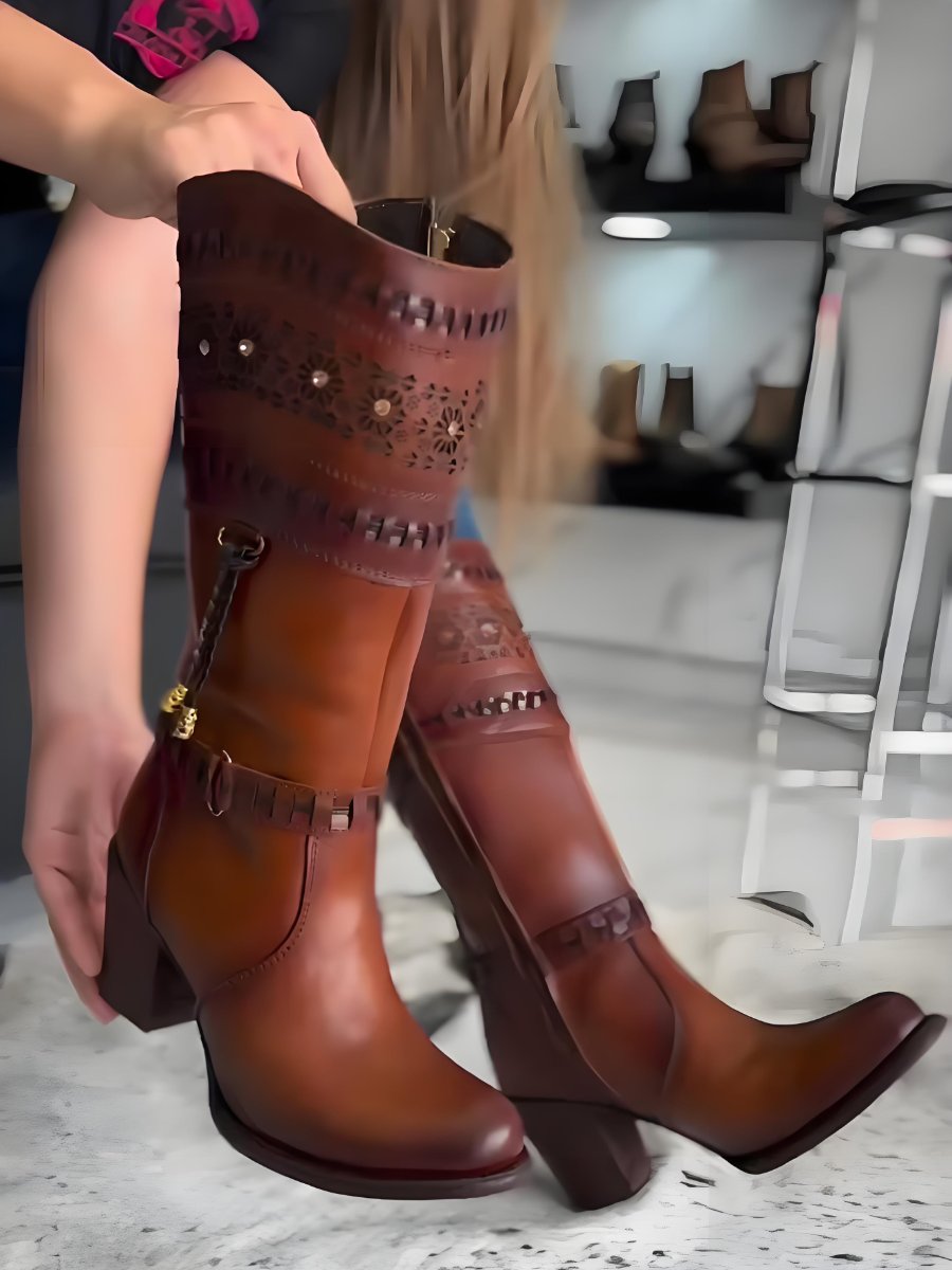 Classic Western Cowboy Style Women's Boots