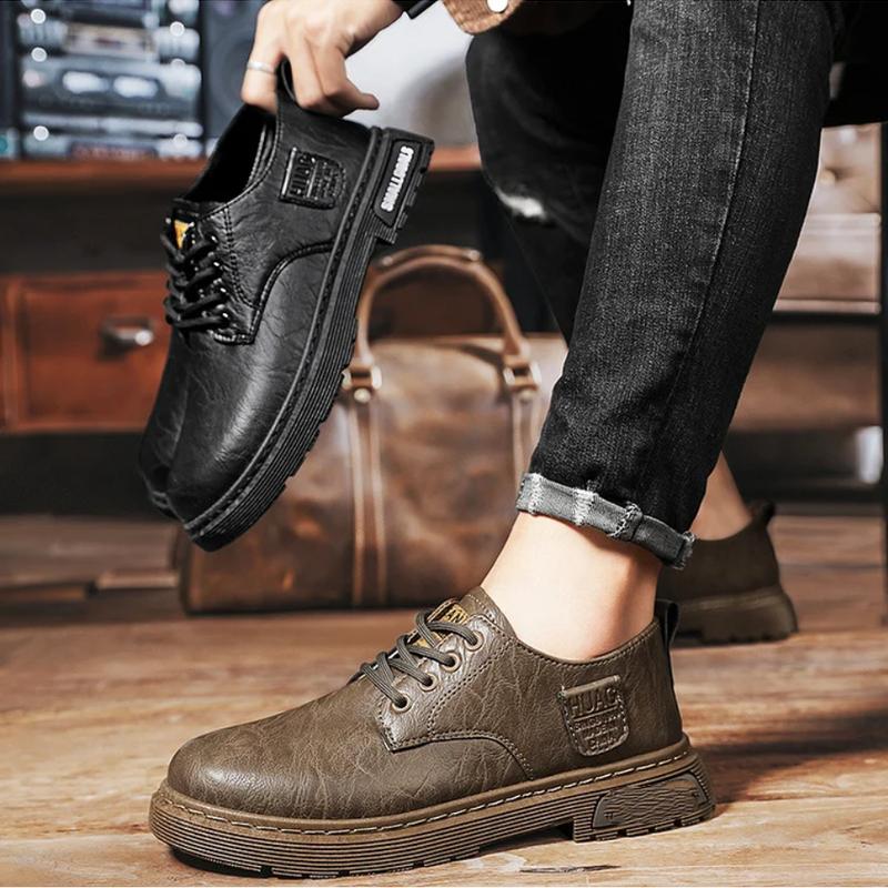 Men's Leather Casual Shoes