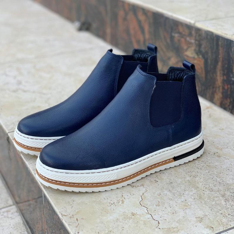 Men's Leather Ankle Boots