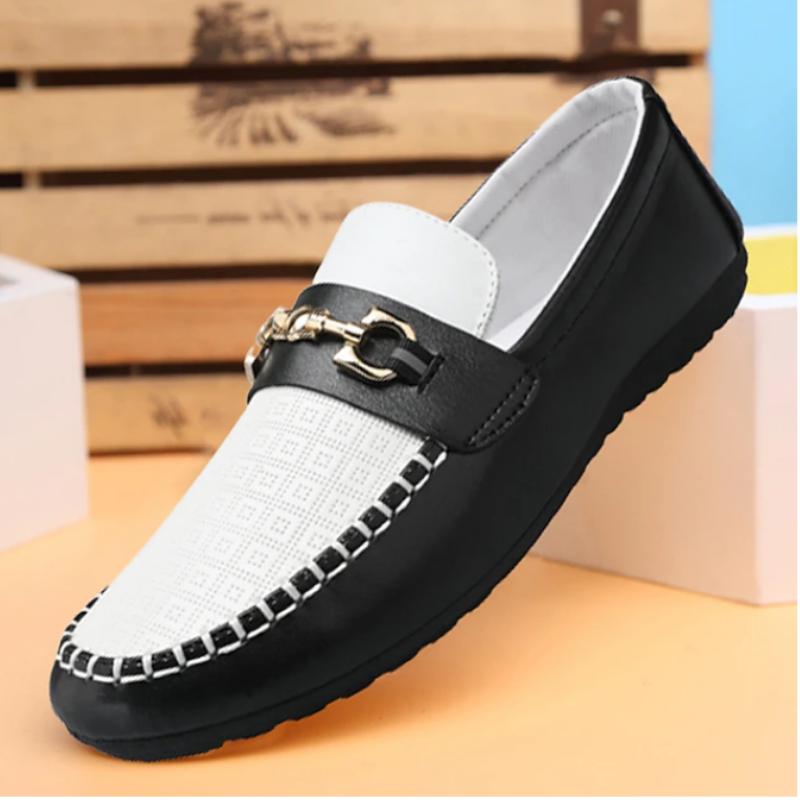 Men's Retro Casual Leather Breathable Anti Slip Loafers (Buy 2 Pce Free Shipping✔)