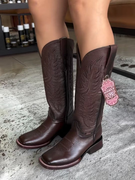 Classic Western Cowboy Style Women's Handmade Boots