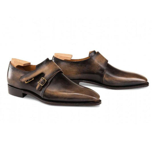 Men's Buckle Formal Leather Shoes