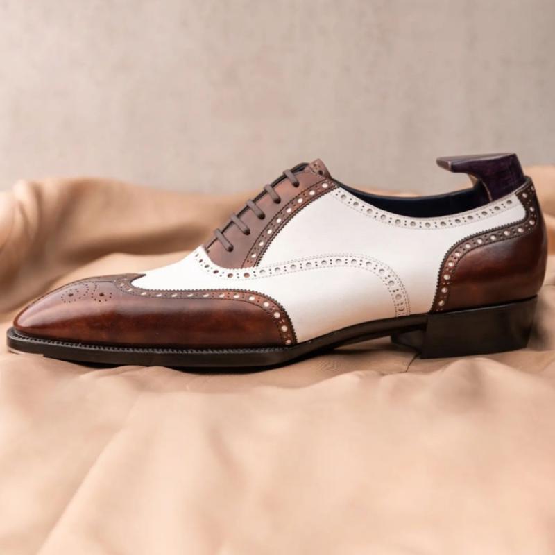 Men's formal shoes Premium Luxury Handmade Goodyear welted oxford  Leather shoe men