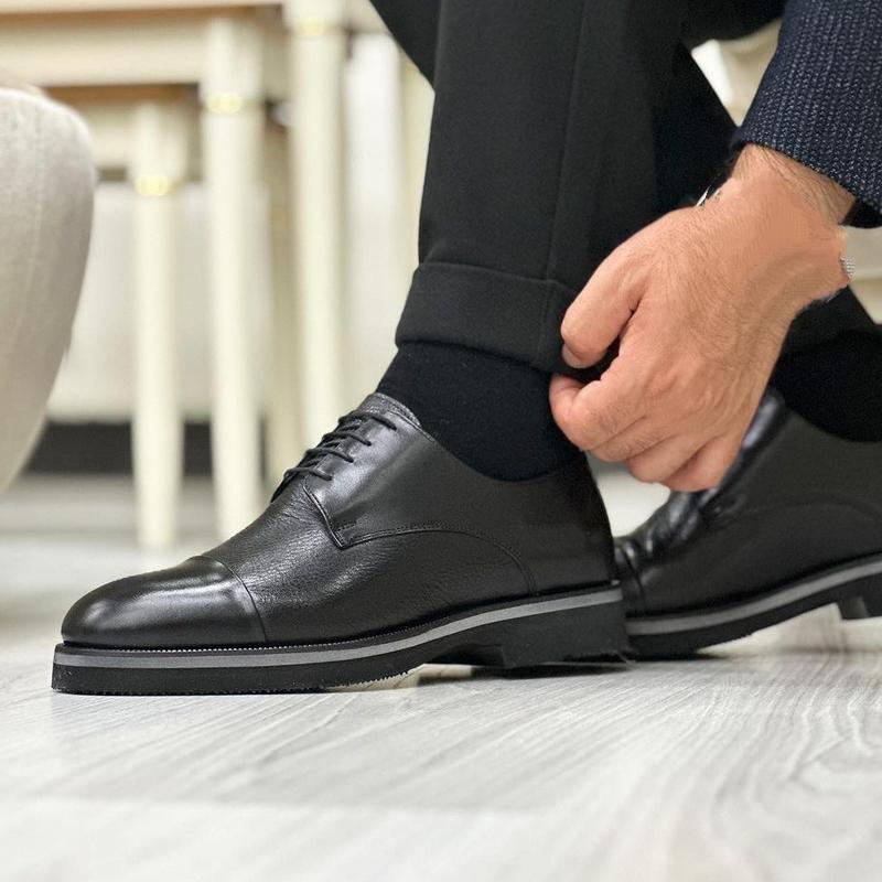 Men's Black Oxford Shoes