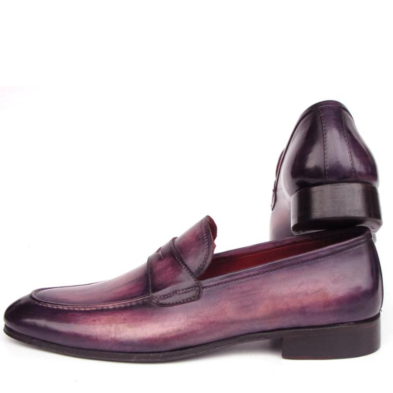 Men's Formal Wear Classic Purple Loafers