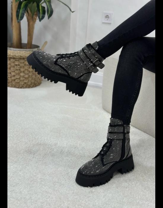 VELCRO RHINESTONE BOOTS