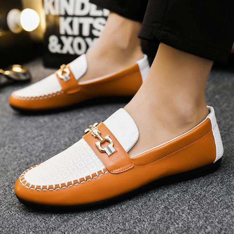 Men's Retro Casual Leather Breathable Anti Slip Loafers (Buy 2 Pce Free Shipping✔)