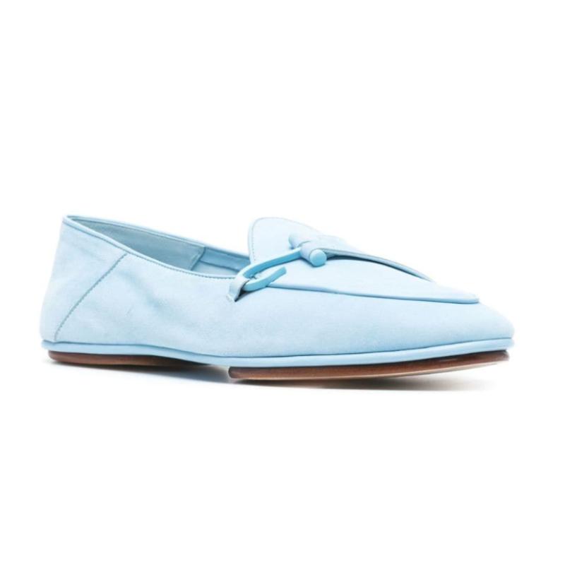 Men's Light Blue Loafers