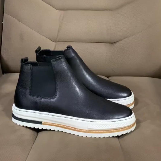 Men's Leather Ankle Boots