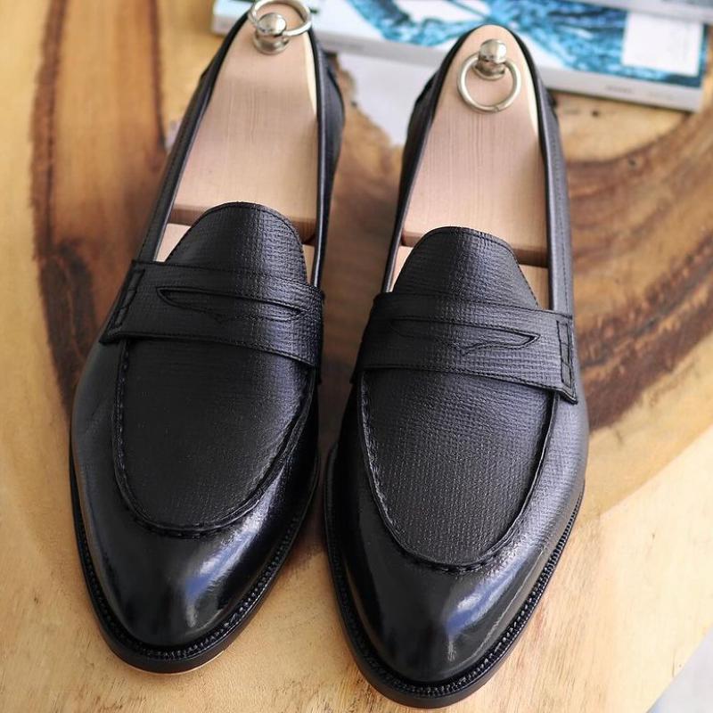 Men's Dlack Business Daily Casual Loafers