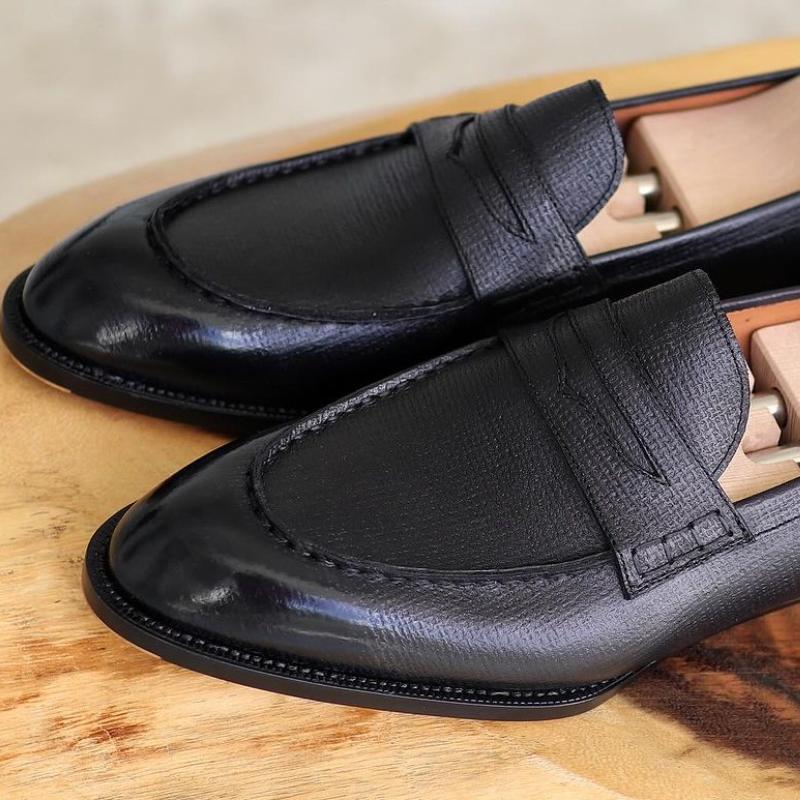 Men's Dlack Business Daily Casual Loafers