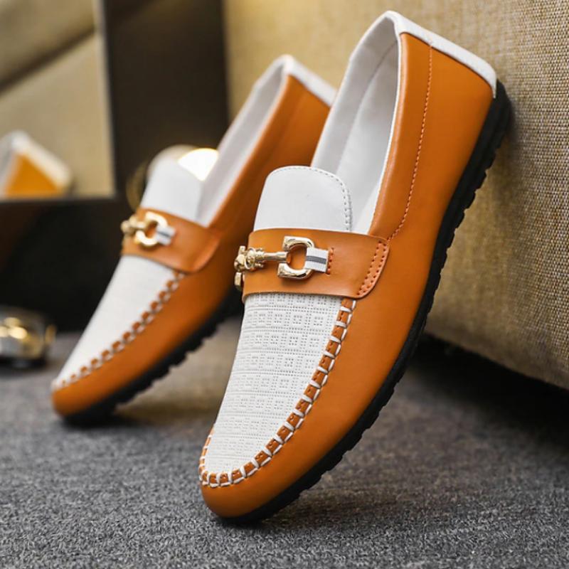 Men's Retro Casual Leather Breathable Anti Slip Loafers (Buy 2 Pce Free Shipping✔)