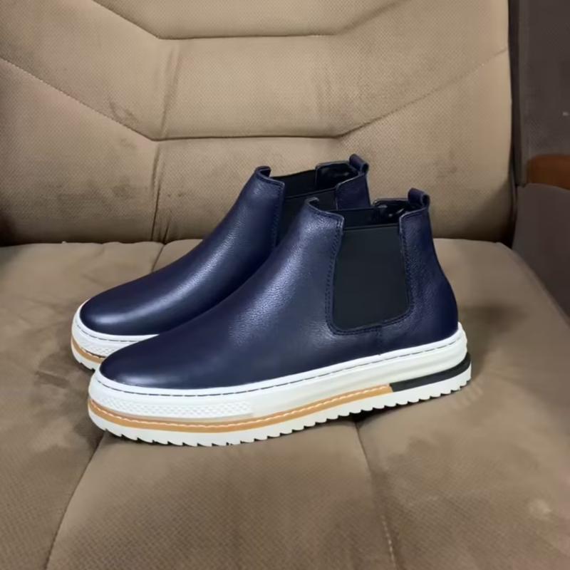 Men's Leather Ankle Boots