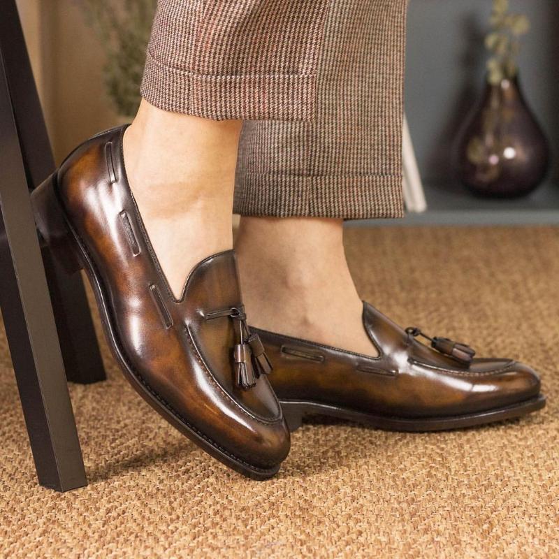 MILLET TASSEL LOAFERS BROWN