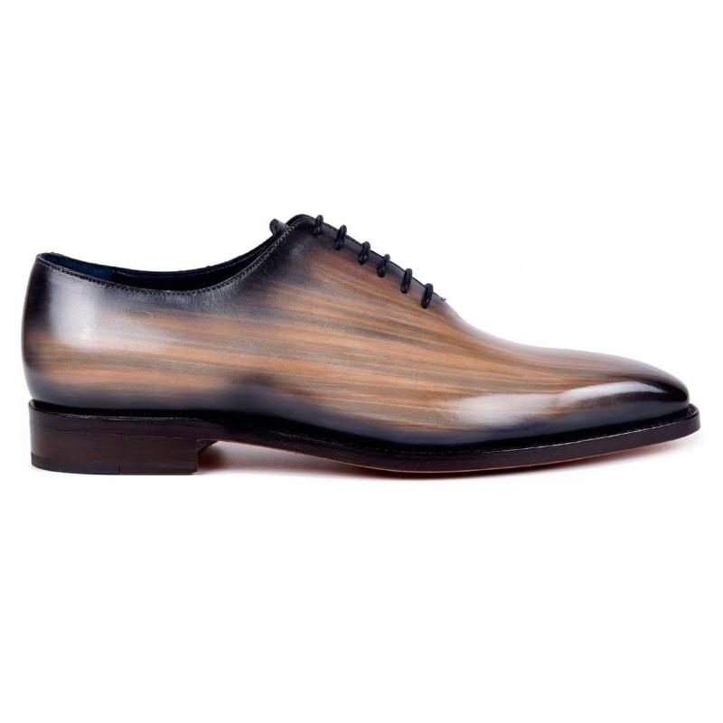 Men's Oxford Leather Formal Leather Shoes - Brown