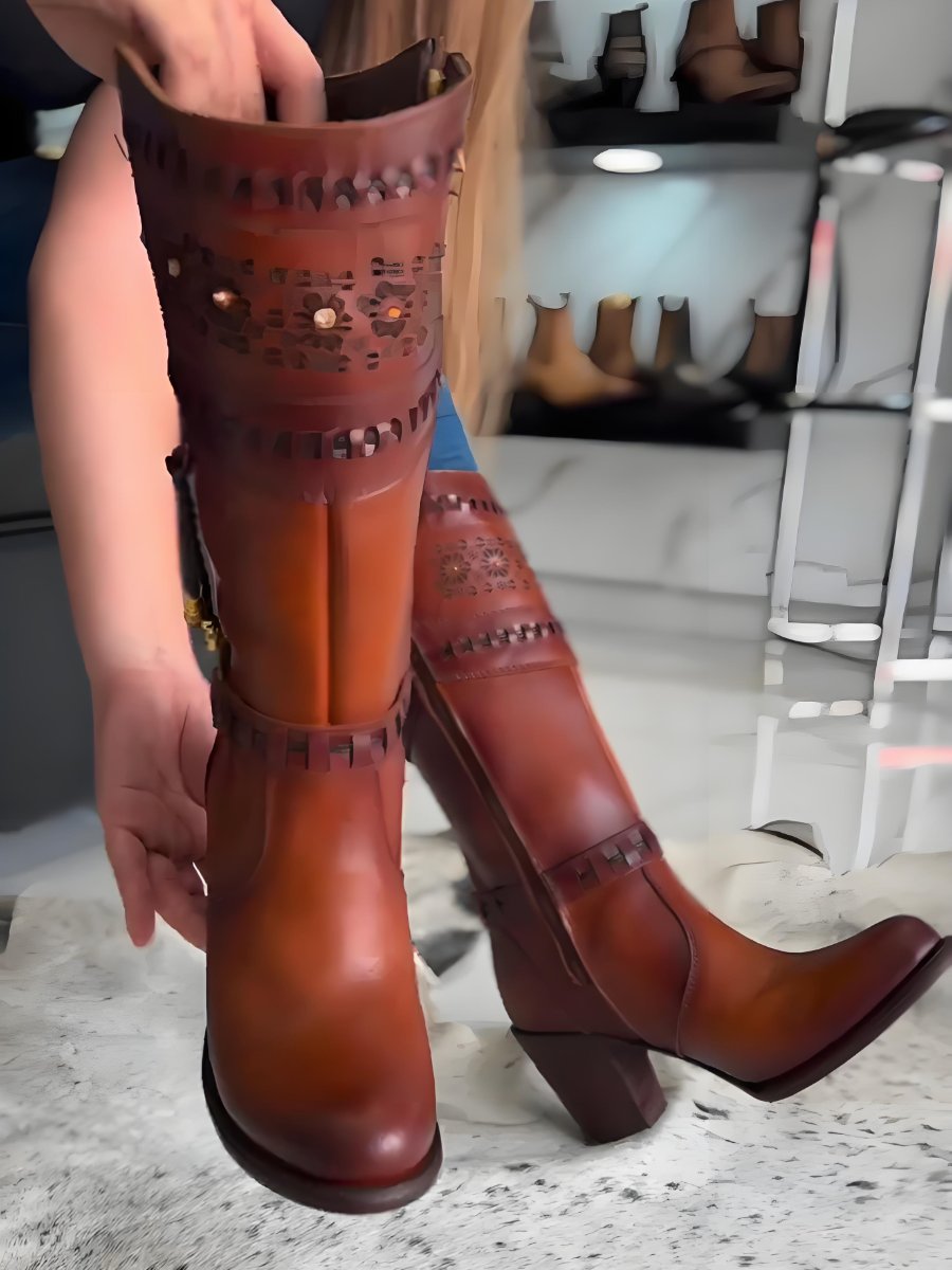 Classic Western Cowboy Style Women's Boots