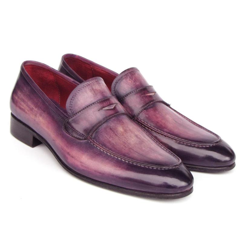 Men's Formal Wear Classic Purple Loafers