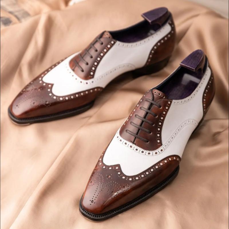 Men's formal shoes Premium Luxury Handmade Goodyear welted oxford  Leather shoe men