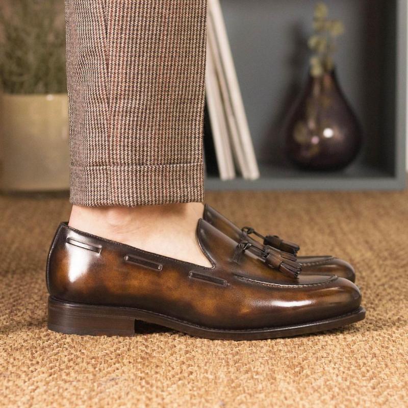 MILLET TASSEL LOAFERS BROWN