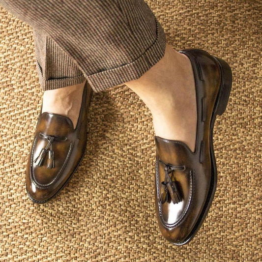 MILLET TASSEL LOAFERS BROWN