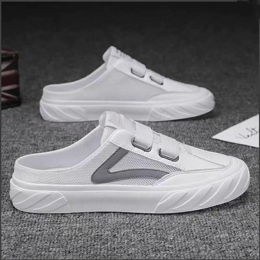 Soft Indoor Half Slippers - Non-Slip Casual Shoes for Men