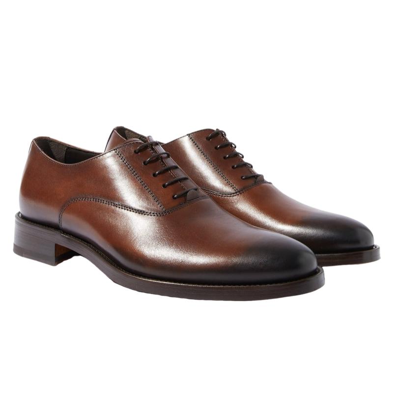 Men's Formal Leather Shoes - Brown