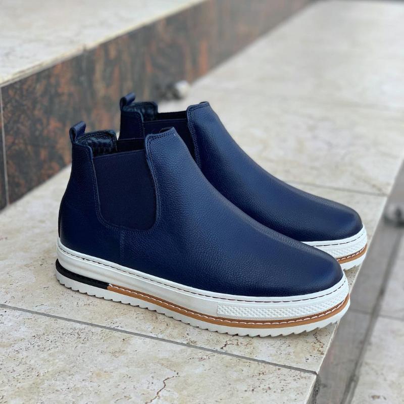 Men's Leather Ankle Boots