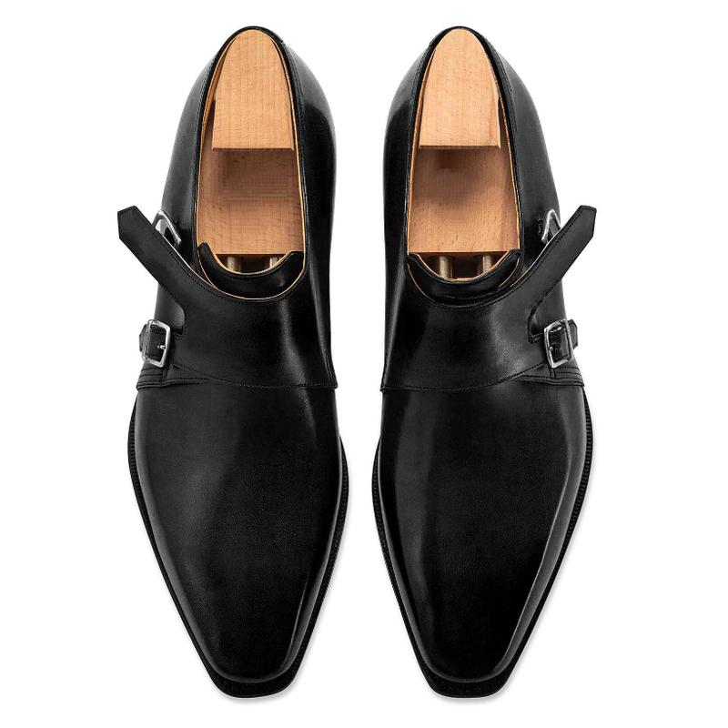 Men's Buckle Formal Leather Shoes