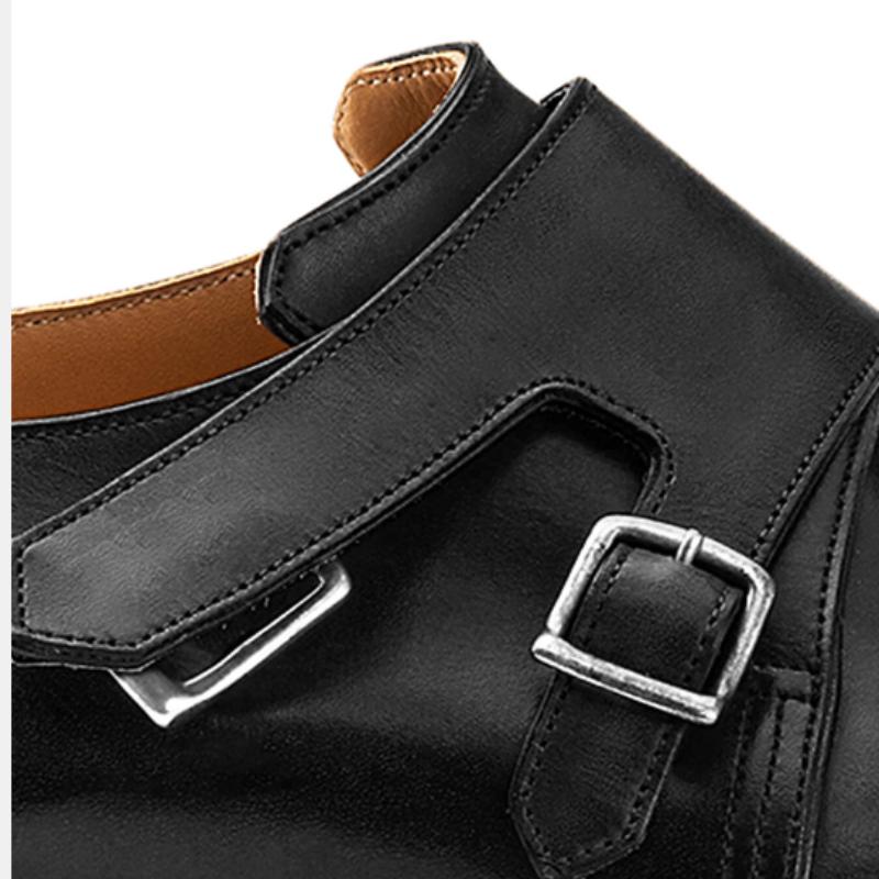 Men's Buckle Formal Leather Shoes