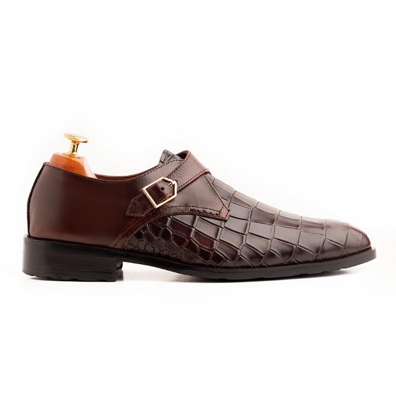 Men's Formal Leather Shoes - Brown