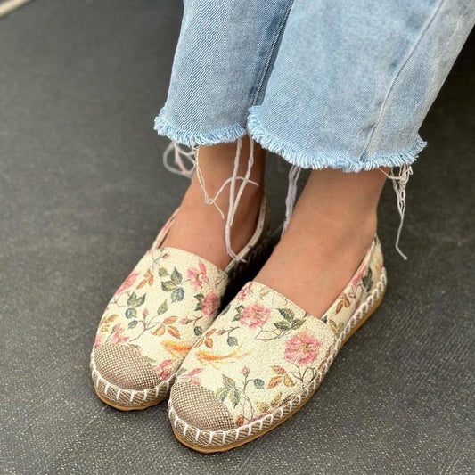 Ladies' Casual Floral Shoes