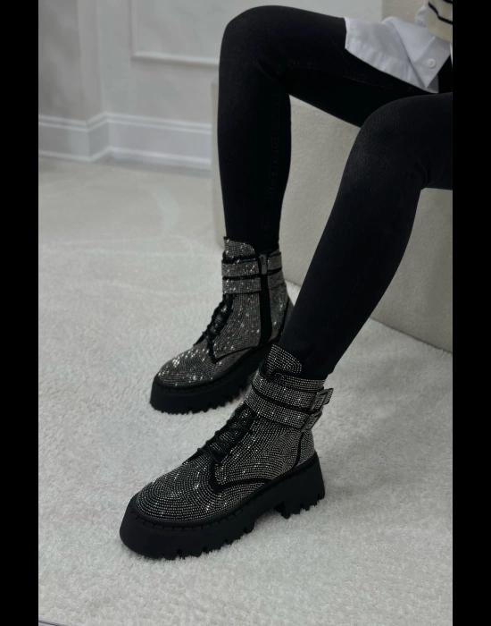 VELCRO RHINESTONE BOOTS